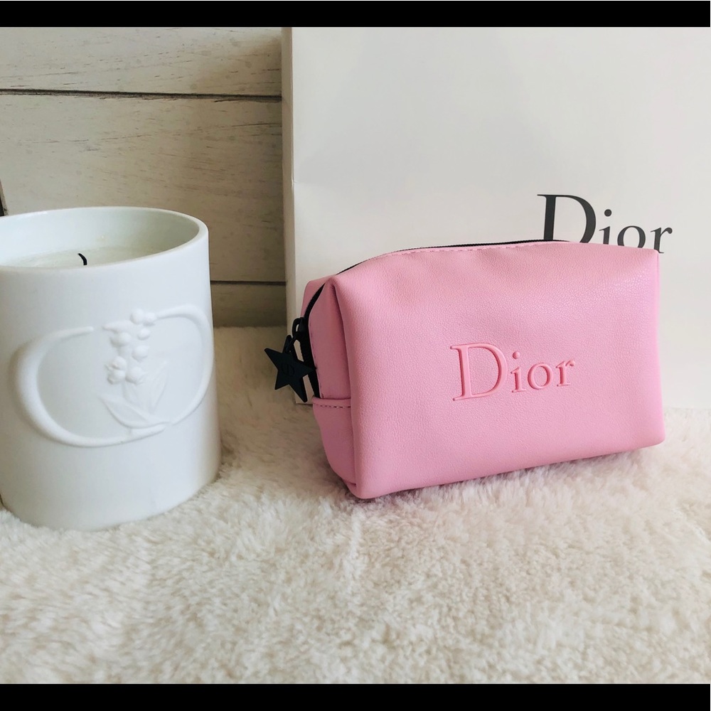 DIOR makeup bag